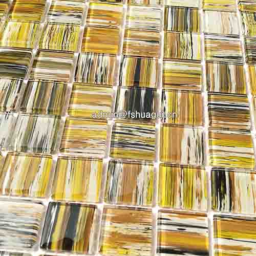 Rustic Panel Wood Mosaic factory   HG-WT001