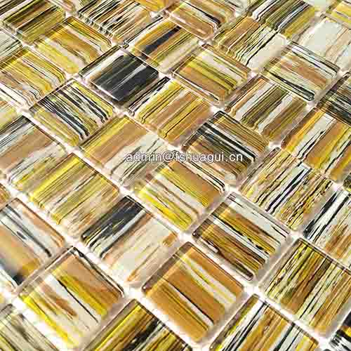 Rustic Panel Wood Mosaic factory   HG-WT001