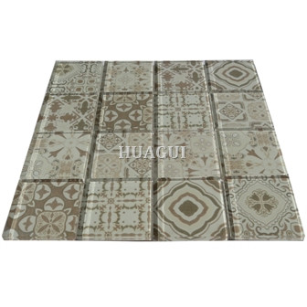 Rustic Panel Wood Mosaic factory   HG-WT001