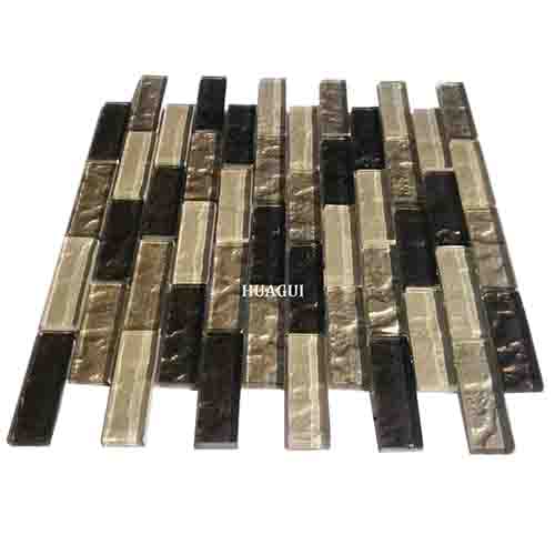 Rustic Panel Wood Mosaic factory   HG-WT001