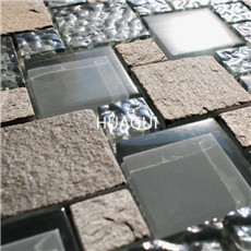 Rustic Panel Wood Mosaic factory   HG-WT001