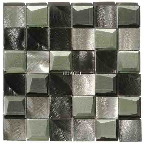 Rustic Panel Wood Mosaic factory   HG-WT001