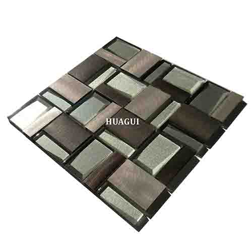 Rustic Panel Wood Mosaic factory   HG-WT001