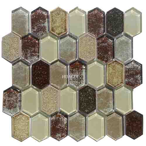 Rustic Panel Wood Mosaic factory   HG-WT001