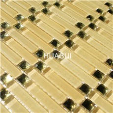 Rustic Panel Wood Mosaic factory   HG-WT001