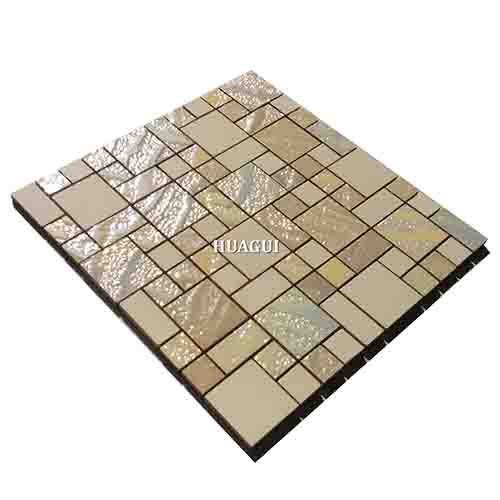 Rustic Panel Wood Mosaic factory   HG-WT001