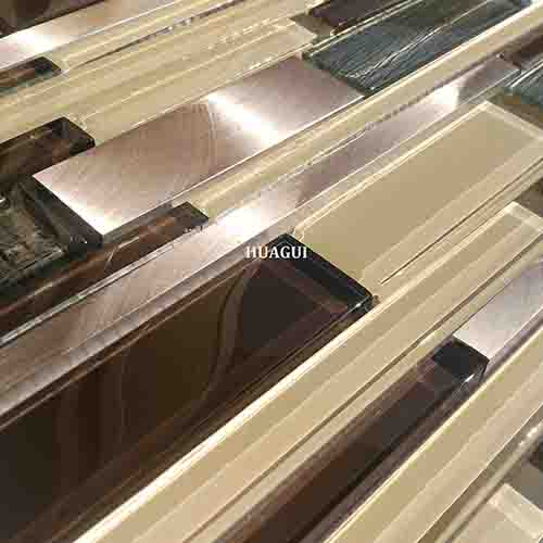 Rustic Panel Wood Mosaic factory   HG-WT001