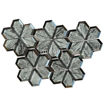 Rustic Panel Wood Mosaic factory   HG-WT001
