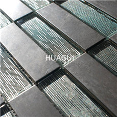 Rustic Panel Wood Mosaic factory   HG-WT001