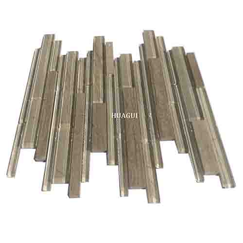 Rustic Panel Wood Mosaic factory   HG-WT001