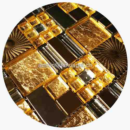 Rustic Panel Wood Mosaic factory   HG-WT001