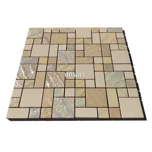 Rustic Panel Wood Mosaic factory   HG-WT001