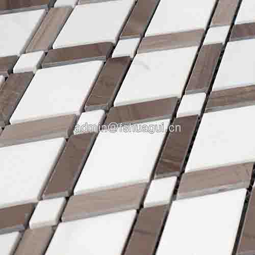 Rustic Panel Wood Mosaic factory   HG-WT001