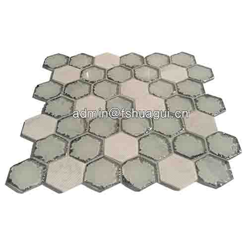 Rustic Panel Wood Mosaic factory   HG-WT001