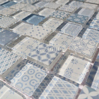Rustic Panel Wood Mosaic factory   HG-WT001