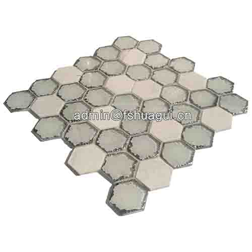 Rustic Panel Wood Mosaic factory   HG-WT001