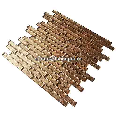 Rustic Panel Wood Mosaic factory   HG-WT001