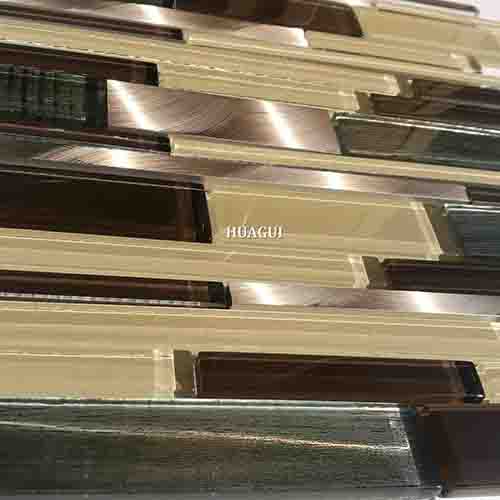 Rustic Panel Wood Mosaic factory   HG-WT001
