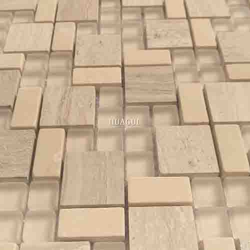 Rustic Panel Wood Mosaic factory   HG-WT001
