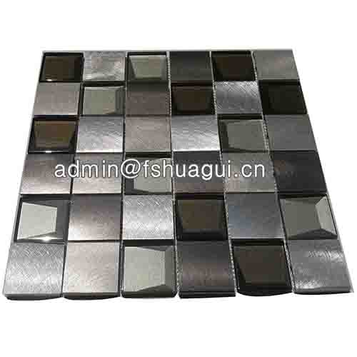 Rustic Panel Wood Mosaic factory   HG-WT001