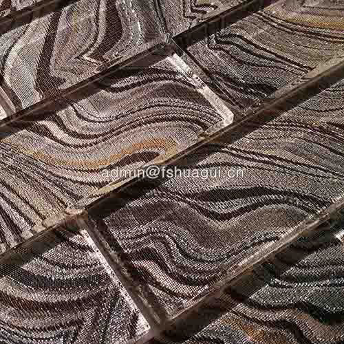 Rustic Panel Wood Mosaic factory   HG-WT001