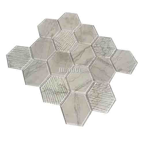 Rustic Panel Wood Mosaic factory   HG-WT001