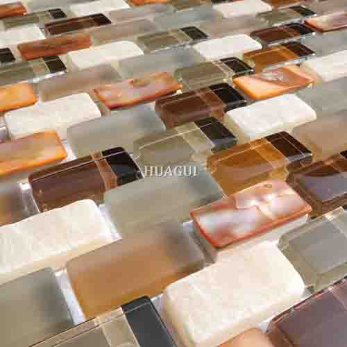 Rustic Panel Wood Mosaic factory   HG-WT001