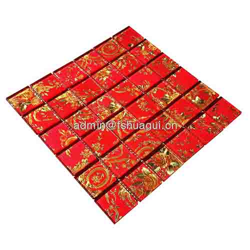 Rustic Panel Wood Mosaic factory   HG-WT001
