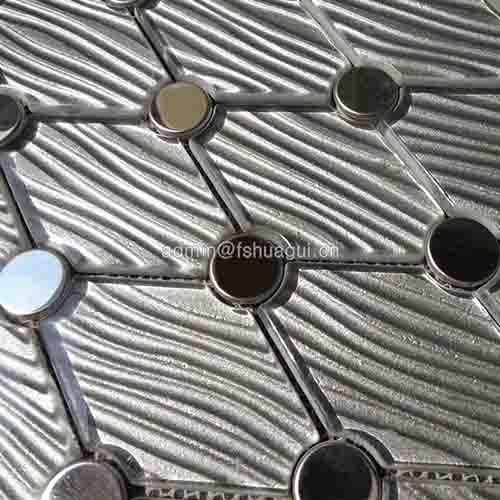 Rustic Panel Wood Mosaic factory   HG-WT001