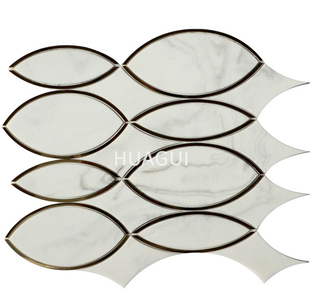 Rustic Panel Wood Mosaic factory   HG-WT001