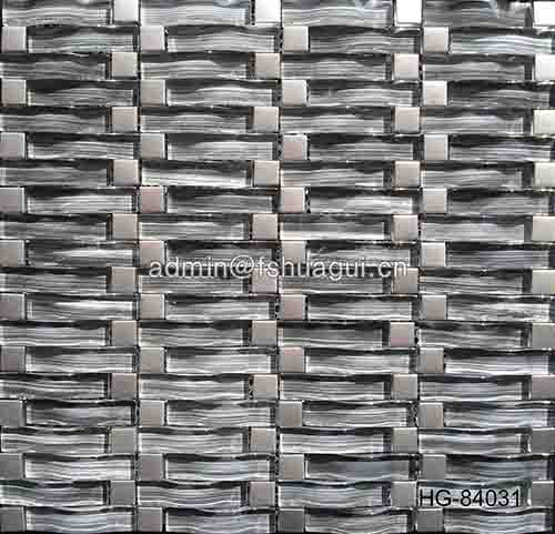 Rustic Panel Wood Mosaic factory   HG-WT001