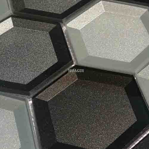 Rustic Panel Wood Mosaic factory   HG-WT001