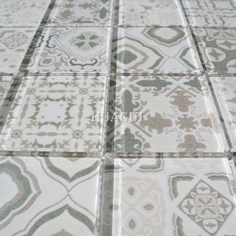 Rustic Panel Wood Mosaic factory   HG-WT001