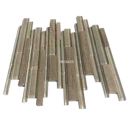 Rustic Panel Wood Mosaic factory   HG-WT001