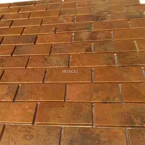 Rustic Panel Wood Mosaic factory   HG-WT001