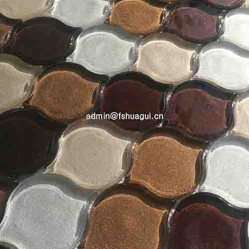 Rustic Panel Wood Mosaic factory   HG-WT001