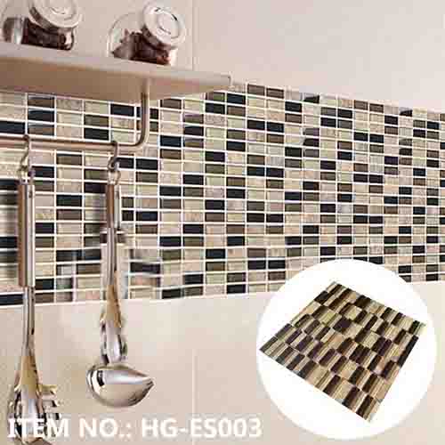 Rustic Panel Wood Mosaic factory   HG-WT001