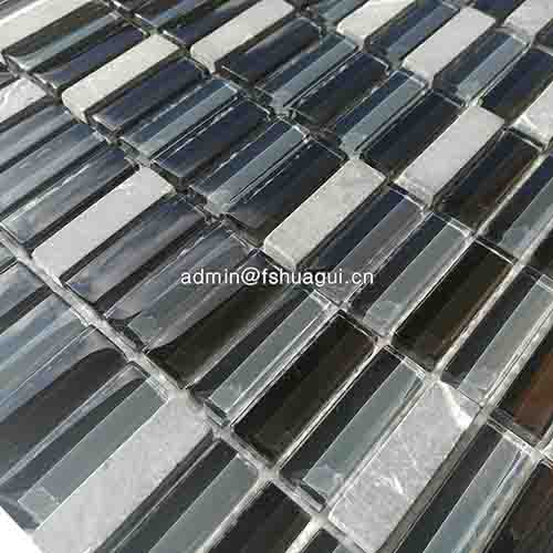 Rustic Panel Wood Mosaic factory   HG-WT001