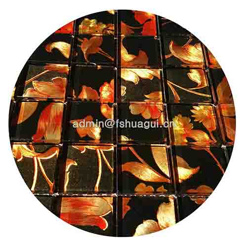 Rustic Panel Wood Mosaic factory   HG-WT001