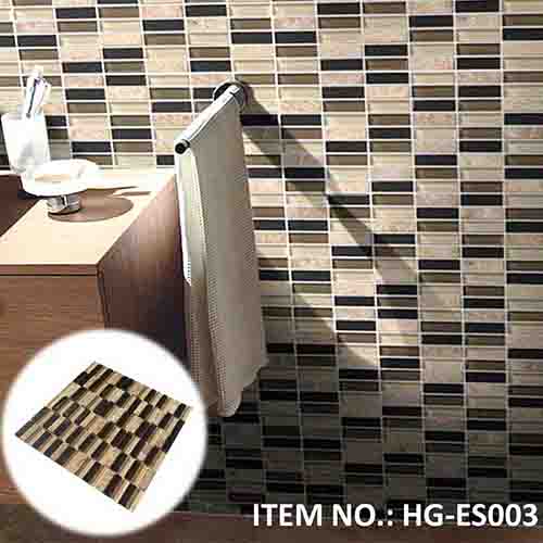 Rustic Panel Wood Mosaic factory   HG-WT001