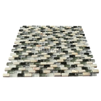 Rustic Panel Wood Mosaic factory   HG-WT001