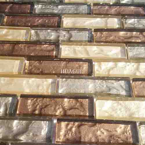 Rustic Panel Wood Mosaic factory   HG-WT001