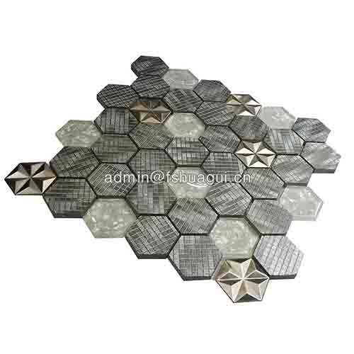 Rustic Panel Wood Mosaic factory   HG-WT001