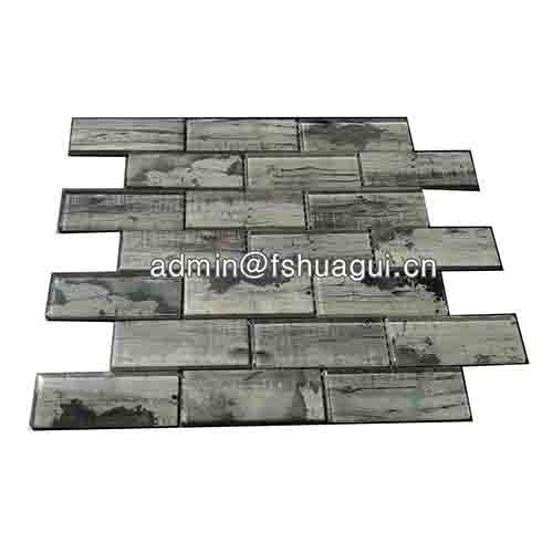 Rustic Panel Wood Mosaic factory   HG-WT001