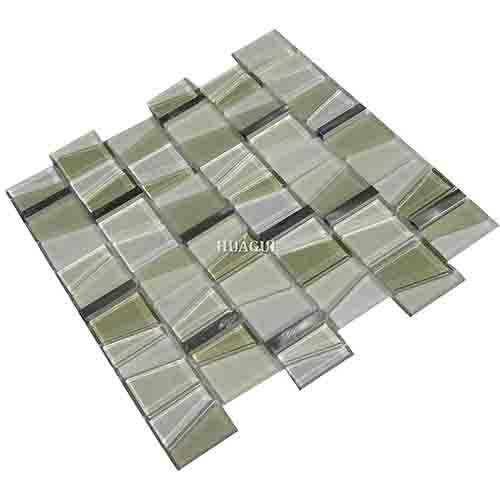 Rustic Panel Wood Mosaic factory   HG-WT001