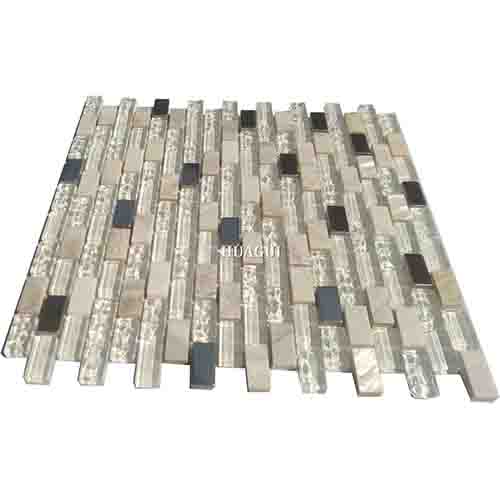 Rustic Panel Wood Mosaic factory   HG-WT001