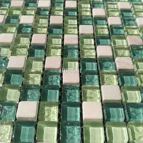 Rustic Panel Wood Mosaic factory   HG-WT001