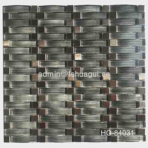 Rustic Panel Wood Mosaic factory   HG-WT001
