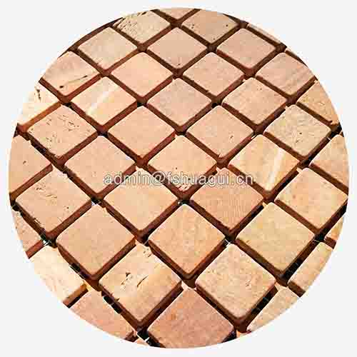 Rustic Panel Wood Mosaic factory   HG-WT001