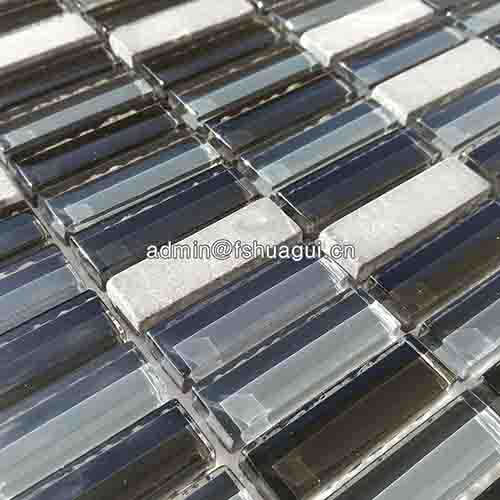 Rustic Panel Wood Mosaic factory   HG-WT001